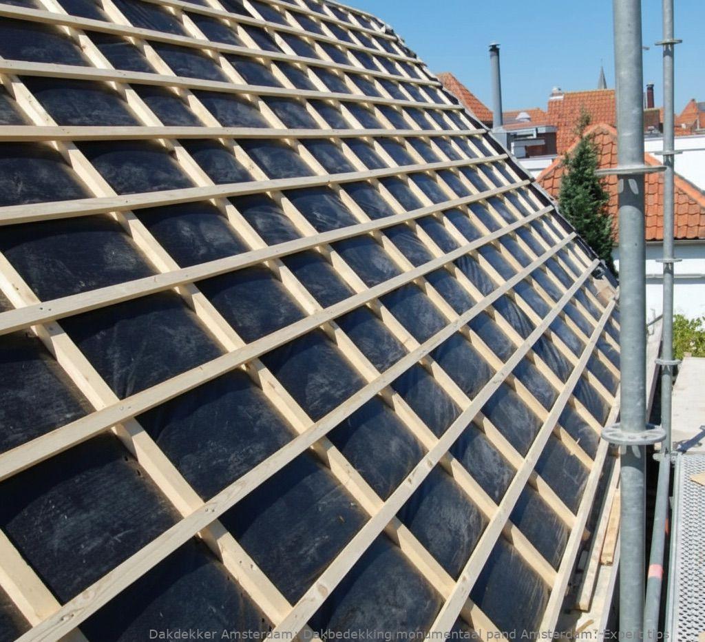 Dakbedekking Monumentaal Pand Amsterdam