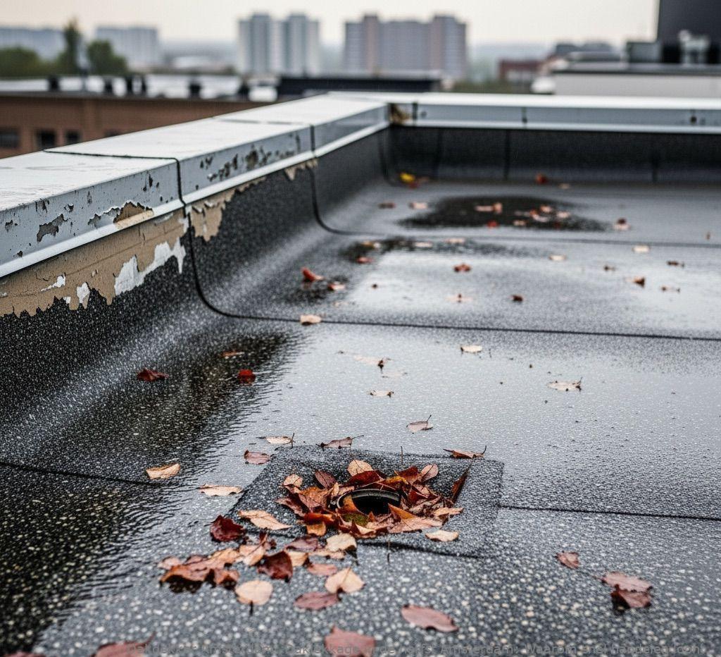 Daklekkage In De Herfst Amsterdam