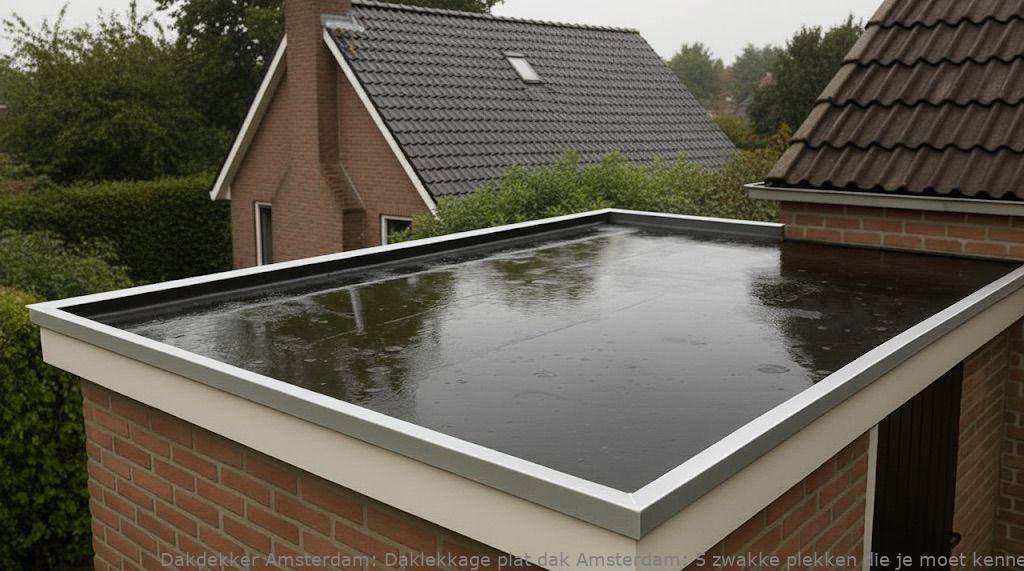 Daklekkage Plat Dak Amsterdam