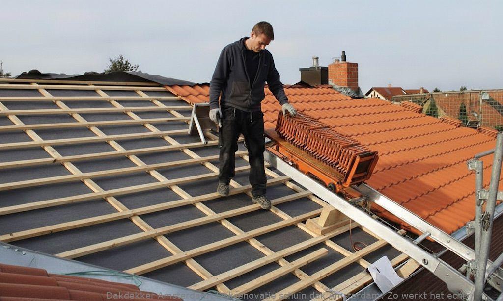 Dakrenovatie Schuin Dak Amsterdam