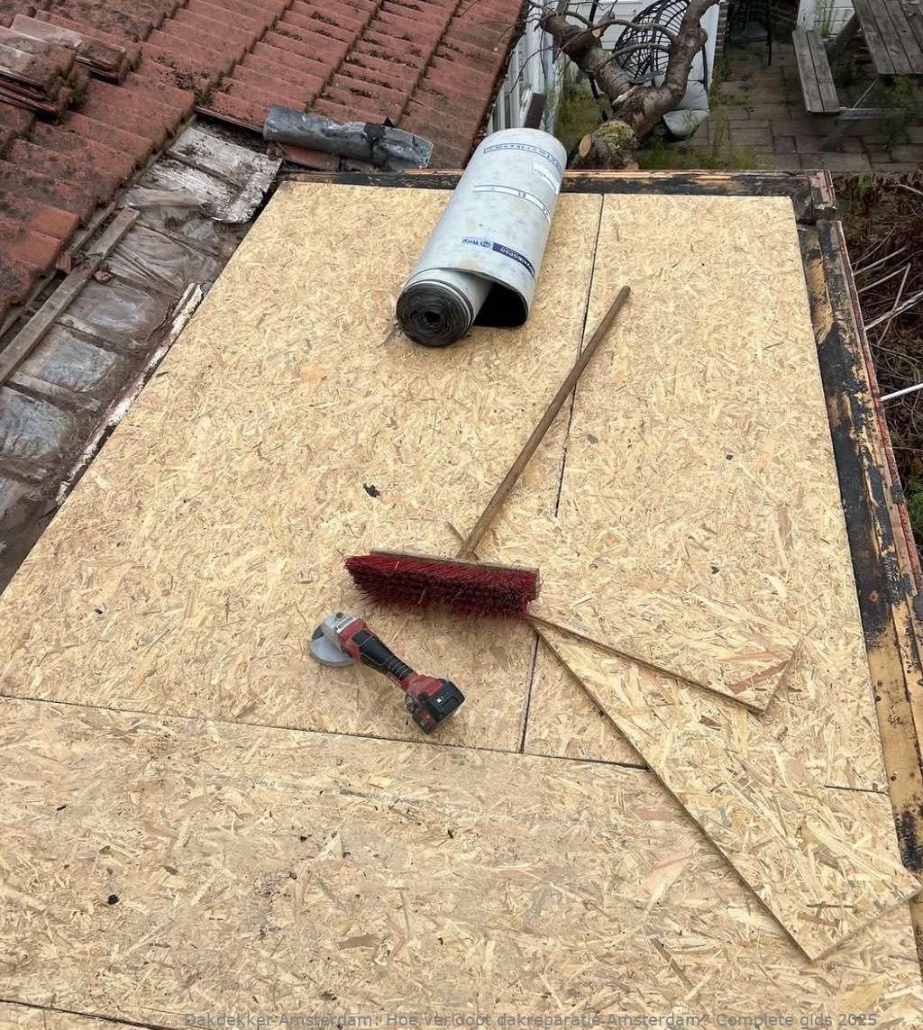 Hoe Verloopt Dakreparatie Amsterdam