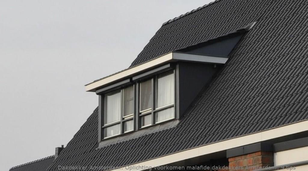 Oplichting Voorkomen Malafide Dakdekkers Amsterdam