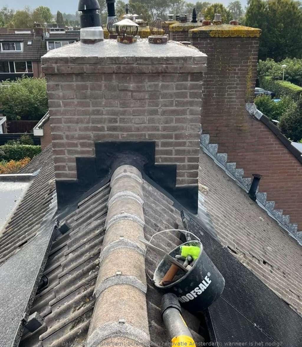 Schoorsteen Renovatie Amsterdam